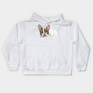 French bulldog Kids Hoodie